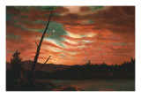 Our Banner in the Sky Impressão giclée por Frederic Edwin Church