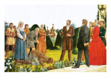 Freeing of the Serfs in Russia Impressão giclée por Richard Hook Freeing of the Serfs in Russia Impressão giclée por Richard Hook