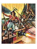 Men of the Jolly Roger Giclee Print by Ron Embleton