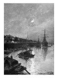 Quay at Hankou, 1893 Giclee Print by Nikolay Karazin