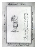 Kant Mixing Mustard, 1801 reproduction procédé giclée par Friedrich Hagemann