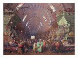 A Bazaar in Constantinople Giclee-trykk av Jean Brindesi A Bazaar in Constantinople Giclee-trykk av Jean Brindesi