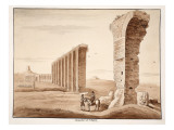 The Aqua Appia, 1833 Giclee Print by Agostino Tofanelli