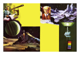 Pluto: the Elusive Planet Giclee Print by Wilf Hardy