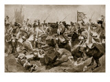 The Battle of Malplaquet, 1709 Reproduction procédé giclée par Richard Caton Woodville II