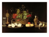 Still Life with Oysters Lámina giclée por Frans Ykens Still Life with Oysters Lámina giclée por Frans Ykens