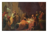 Erasistratus of Ceos reproduction procédé giclée par Benjamin West