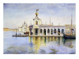 Venice, the Dogana, 1874 Giclee Print by Henry Roderick Newman