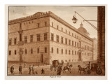 Palazzo Di Venezia, 1833 Giclee Print by Agostino Tofanelli