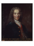 Portrait of Voltaire Giclee Print by Catherine Lusurier