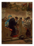 Christmas Prayers, 1872 reproduction procédé giclée par Henry Bacon