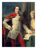 Portrait of a Gentleman Giclée-tryk af Pompeo Batoni Portrait of a Gentleman Giclée-tryk af Pompeo Batoni