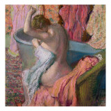 Seated Bather, 1899 Giclee Print by Edgar Degas