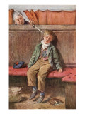 The Word and a Blow, 1875 Giclee Print by Henry Benjamin Roberts