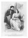 Eve and David Sechard Giclee Print by Celestin Francois Nanteuil