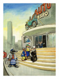 Town Mouse and Country Mouse reproduction procédé giclée par Mendoza 