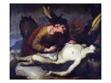 The Good Samaritan Giclee Print by Luca Giordano