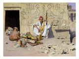 The Seller of Artefacts, 1885 Giclee Print by Raphael Von Ambros