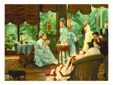 In the Conservatory Giclee Print by James Jacques Joseph Tissot