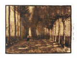 Figure on a Road, 1884 Giclée-Druck von Vincent van Gogh
