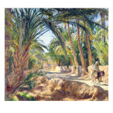 On the Road to Biskra Giclee Print by Emile Friant