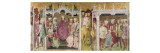 Queen Teodolinda Enthroned reproduction procédé giclée par Zavattari Family 