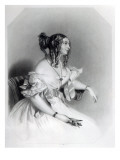 Teresa, Contessa Guiccioli Giclee Print by Alfred-edward Chalon