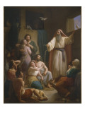 Interior of Noah's Ark, 1857 reproduction procédé giclée par Joaquin oe Joaquim Ramirez
