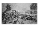 The Last Eleven at Maiwand Reproduction procédé giclée par Frank Feller