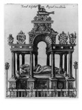 The Tomb of Elizabeth I, 1620 reproduction procédé giclée par Dutch School 