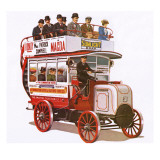 Buses Without Horses Giclee Print by John Keay
