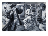 Life Below Deck Giclee Print by Paul Rainer