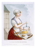 The Butter Merchant, C.1816 Giclee Print by Claude Louis Desrais