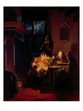 Safe from the Storm Reproduction procédé giclée par Johannes Rosiere