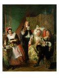 Le Malade Imaginaire, 1861 Giclee Print by Abraham Solomon