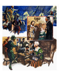 Spies and the Spanish Armada Giclee Print by Eric Parker