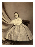 Portrait of Sophia Perovskaya Giclée-tryk af Russian Photographer