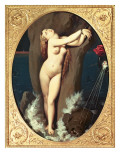 Angelica in Chains, 1859 reproduction procédé giclée par Jean-Auguste-Dominique Ingres