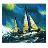 Lone Voyager -- the Gypsy Moth Giclee Print by Wilf Hardy