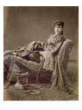 A Turkish Lady Seated, C.1880 Giclee Print by Jean-Pascal Sebah