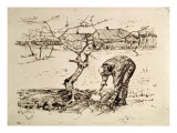 In the Orchard 1883 Giclee Print by Vincent van Gogh