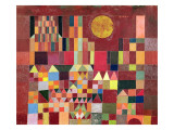 Castle and Sun, 1928 Reproduction procédé giclée par Paul Klee