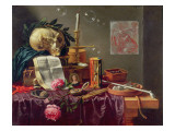 A Vanitas Still Life Reproduction procédé giclée par Peeter Sion