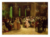 The Casino, Monte Carlo, 1884 Giclee-trykk av Christian Ludwig Bokelman