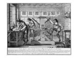 French Printing Press, 1642 Lámina giclée por Abraham Bosse French Printing Press, 1642 Lámina giclée por Abraham Bosse