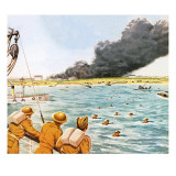 Escape from Dunkirk Giclee Print by John Keay