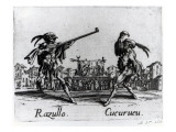 Balli De Sfessania, C.1622 Giclee Print by Jacques Callot