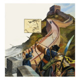 The Great Wall of China Giclee Print by Andrew Howat