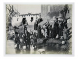 Along the Banks of the Nile Giclee Print by French Photographer 