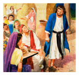 The Story of Samson Retold reproduction procédé giclée par Clive Uptton